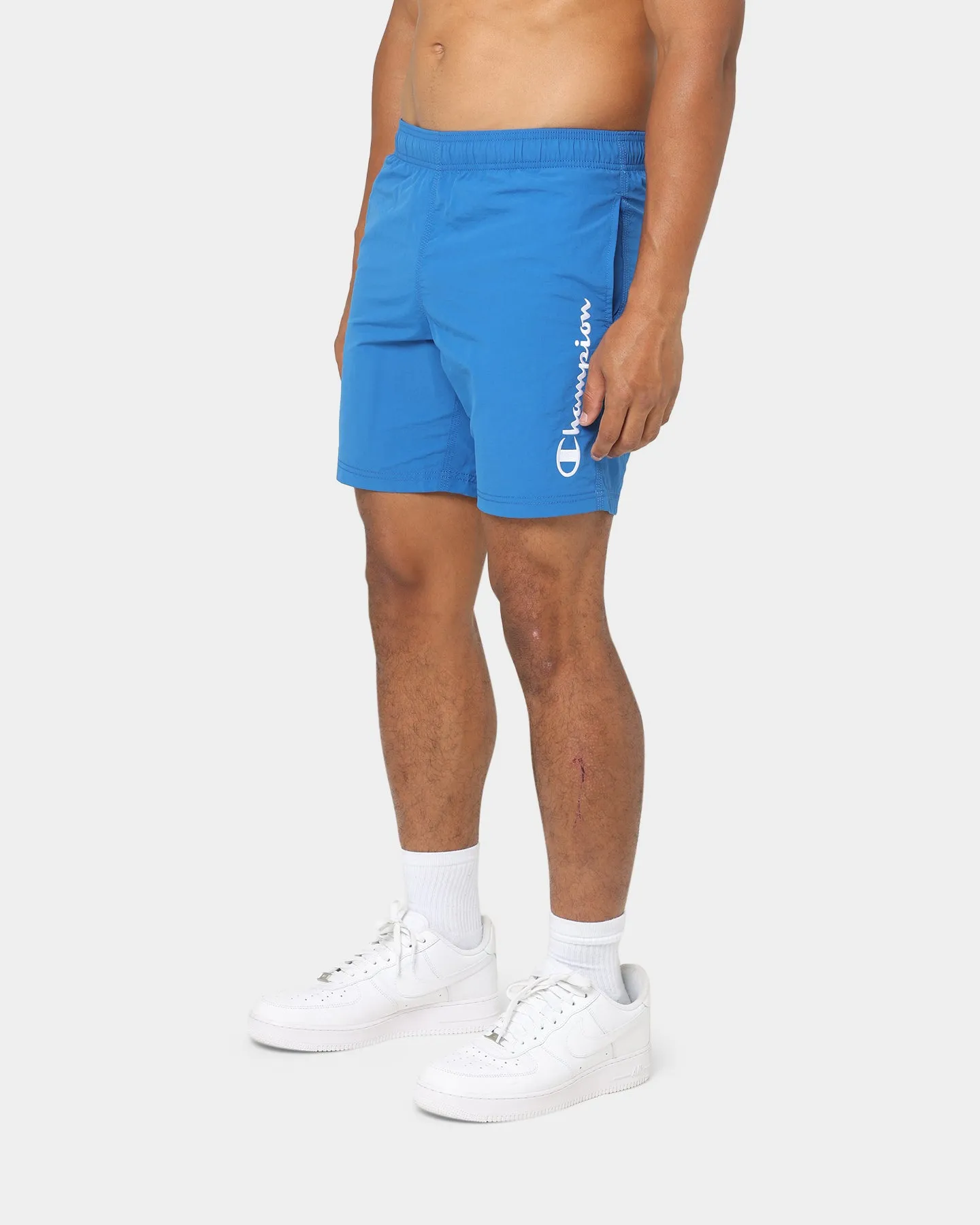 Champion LFS Nylon Shorts Living In Blue/White