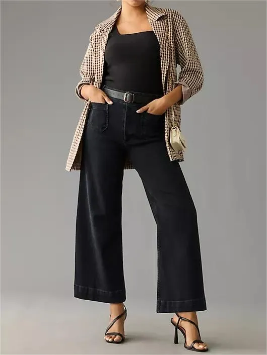 Chelsey - Stretchy Pants with High Waist