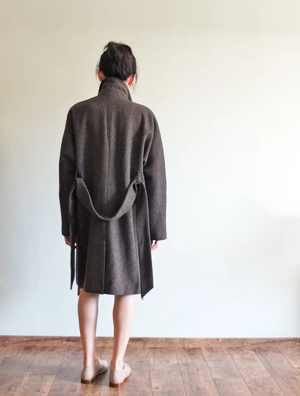 Chevron coat-sold out