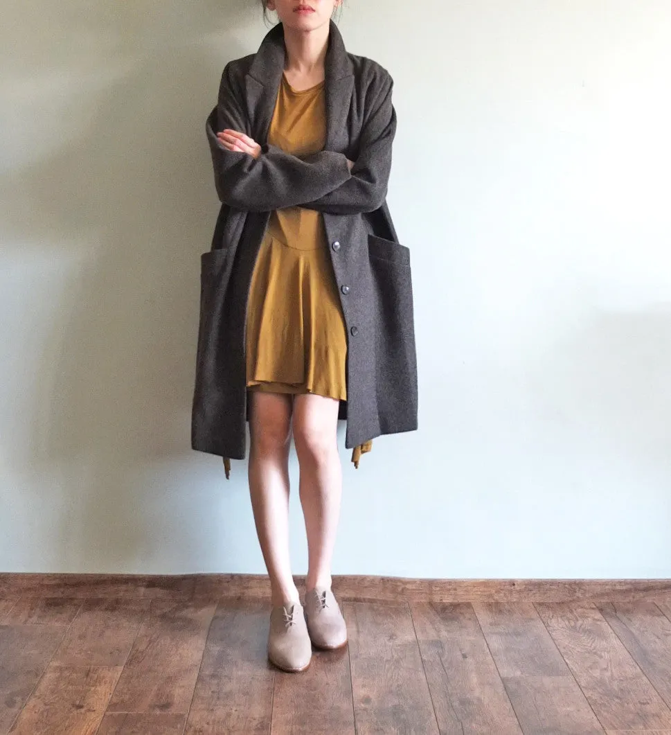 Chevron coat-sold out