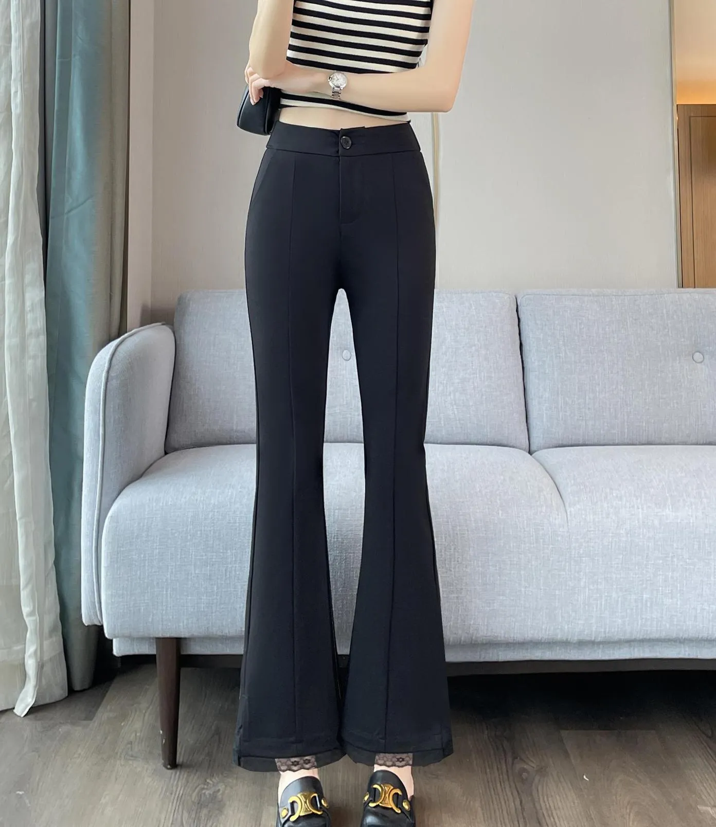Chic Ankle Cut Trousers for a Sophisticated Look