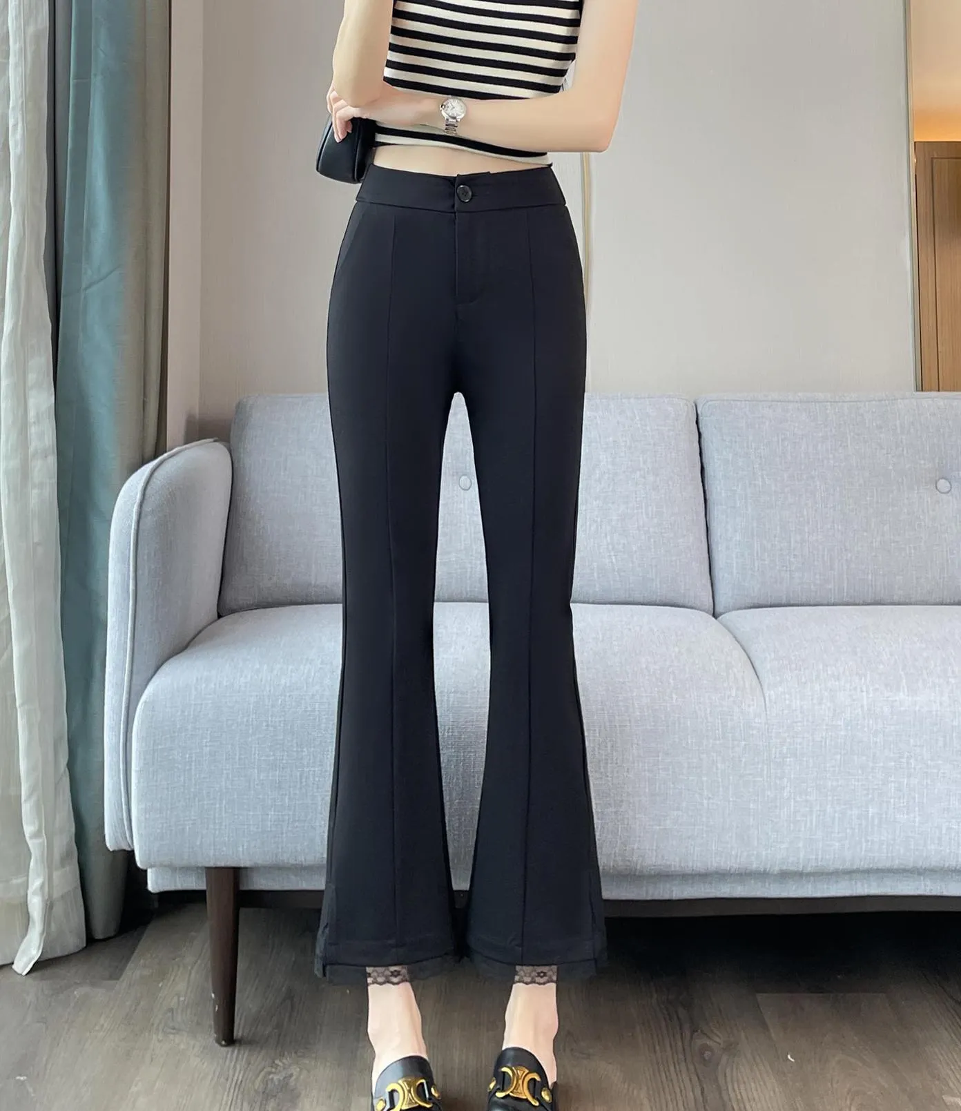 Chic Ankle Cut Trousers for a Sophisticated Look