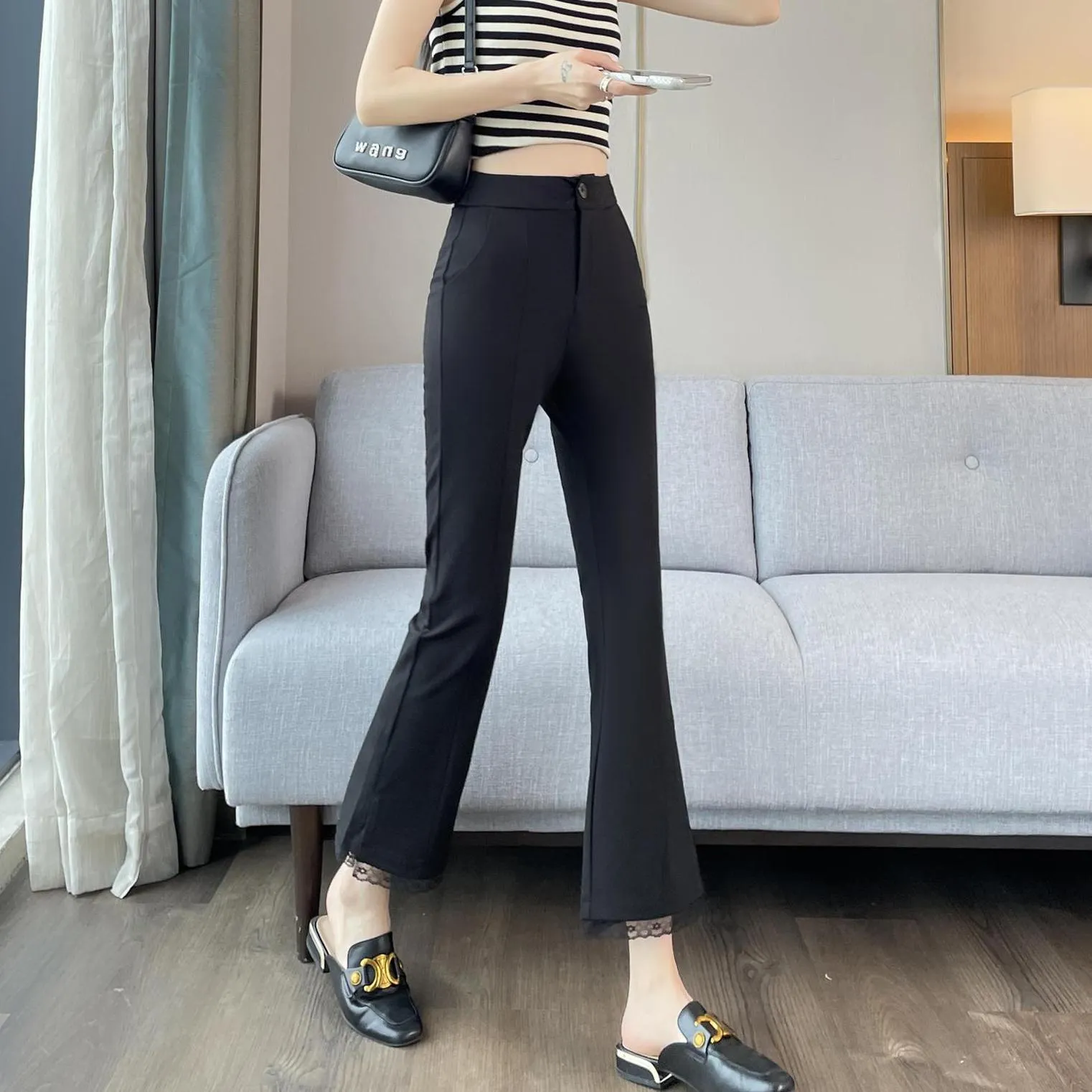 Chic Ankle Cut Trousers for a Sophisticated Look