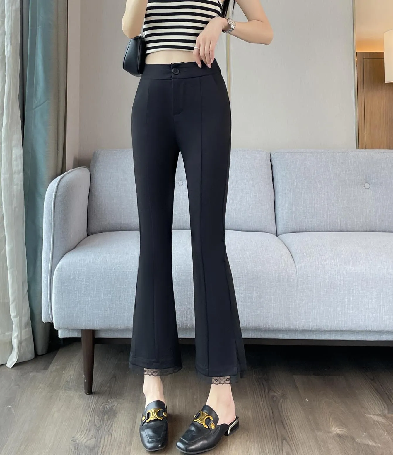 Chic Ankle Cut Trousers for a Sophisticated Look