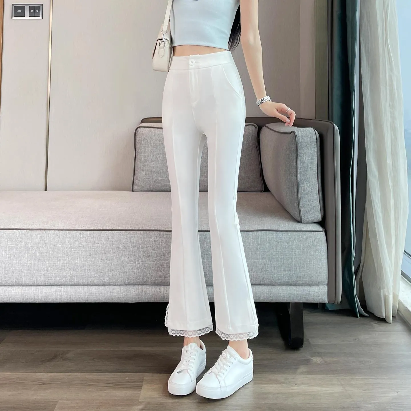 Chic Ankle Cut Trousers for a Sophisticated Look