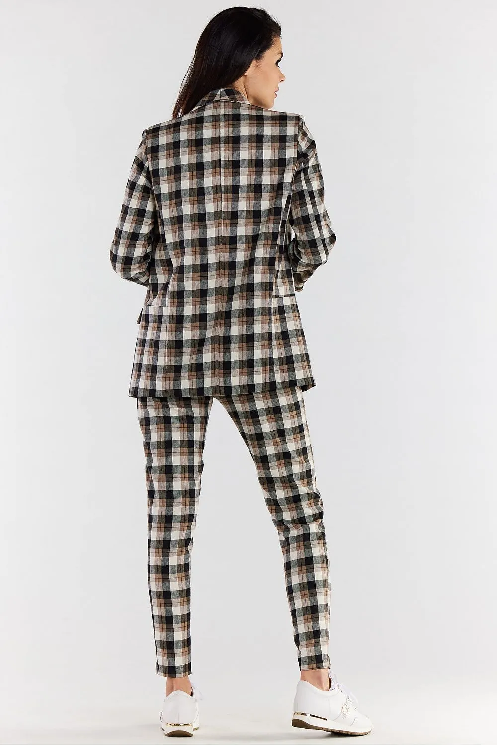 Chic Check Tailored Jacket