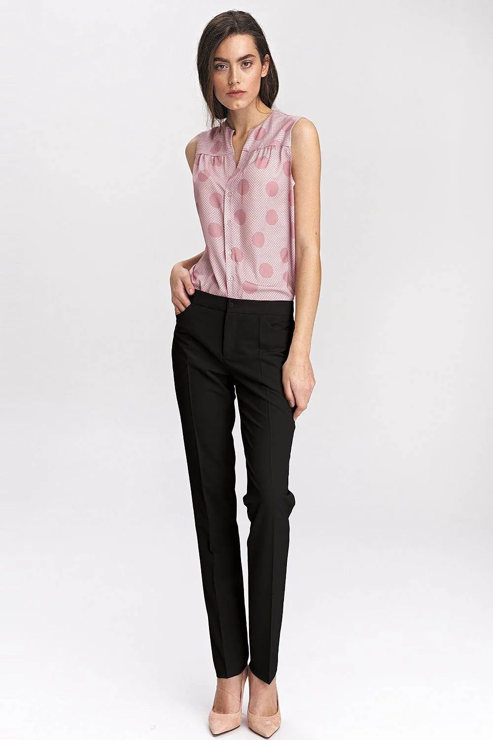 Classic Black Tailored Trousers