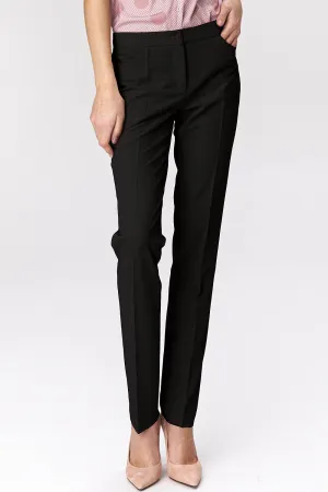 Classic Black Tailored Trousers