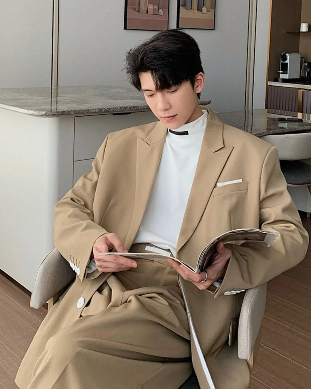 Classic Tailored Jacket & Pants HUD0028