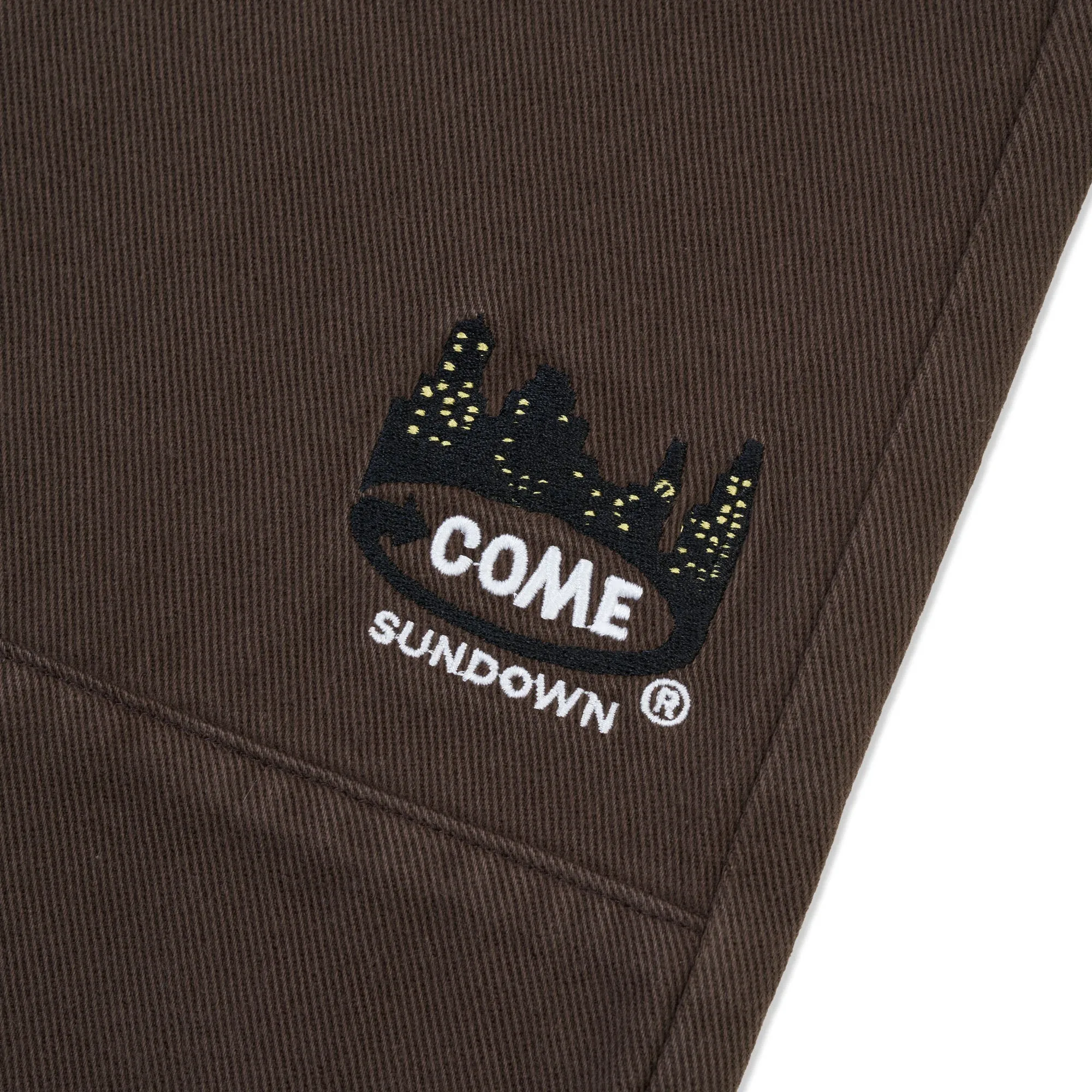 Come Sundown Toil Pants - Brown