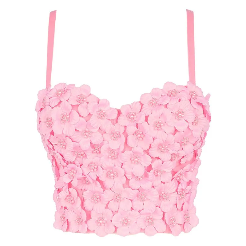 Corset Basics Tank Top Push Up Corset Crop Top 