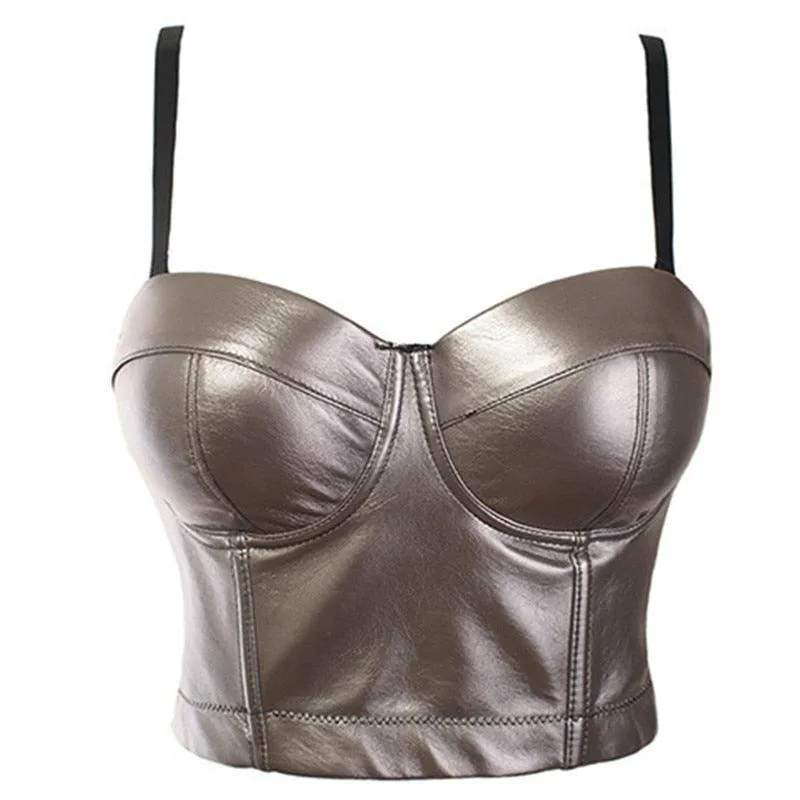 Corset Basics Tank Top Push Up Corset Crop Top 