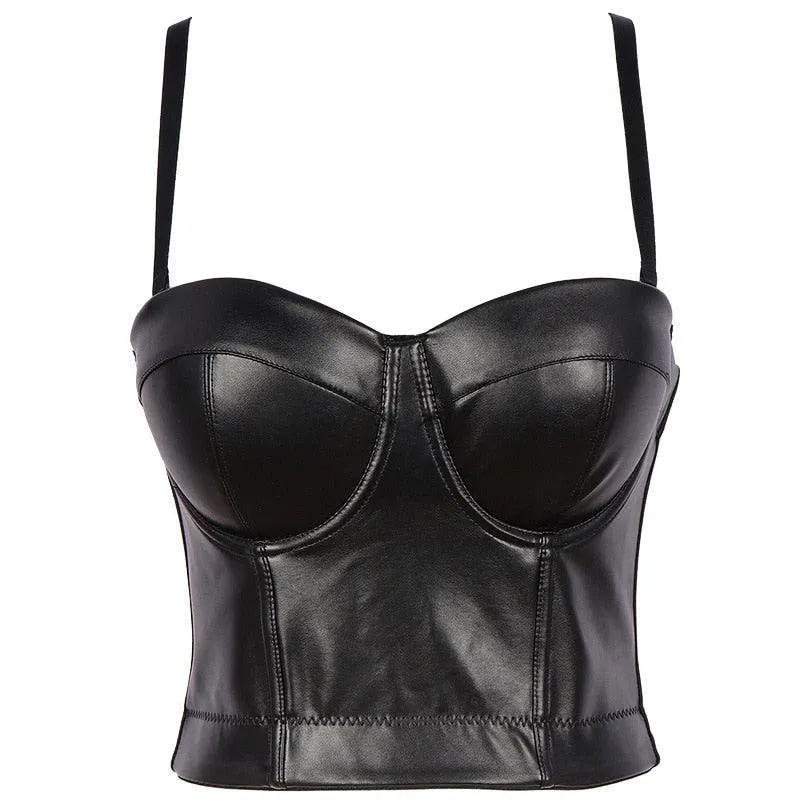 Corset Basics Tank Top Push Up Corset Crop Top 