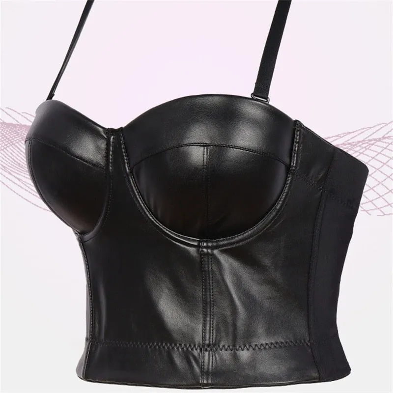 Corset Basics Tank Top Push Up Corset Crop Top 