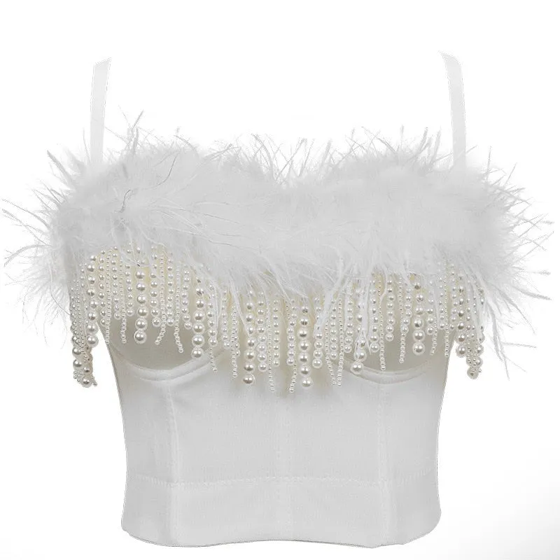 Corset Basics Tank Top Push Up Corset Crop Top 