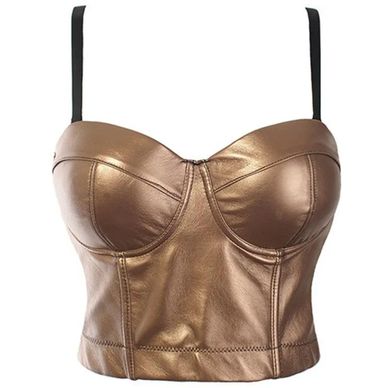 Corset Basics Tank Top Push Up Corset Crop Top 