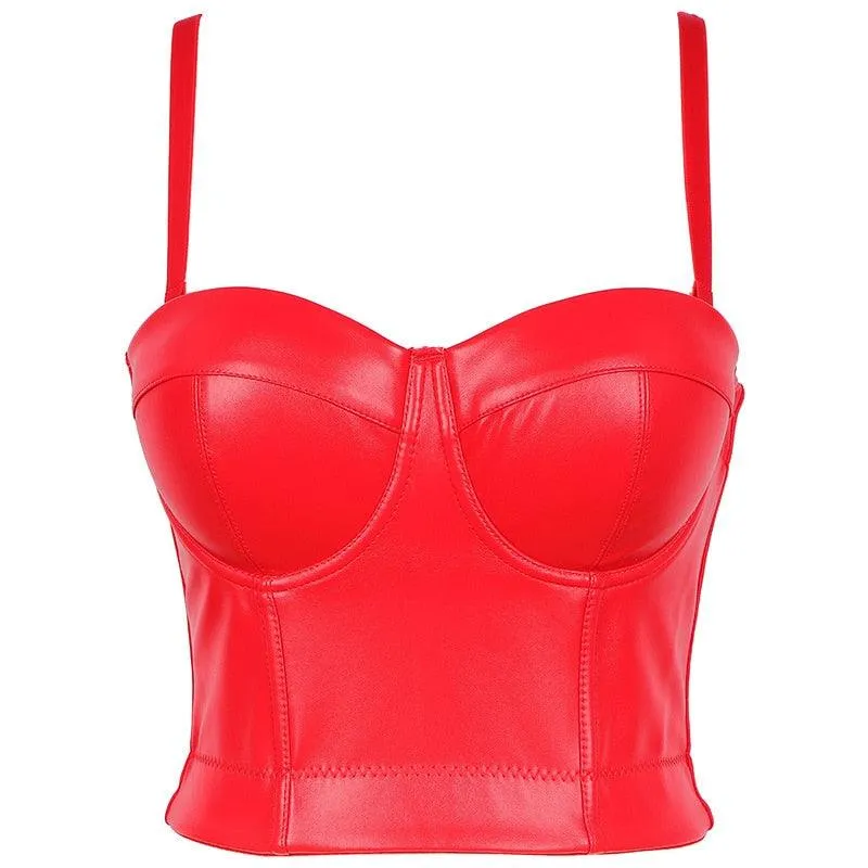 Corset Basics Tank Top Push Up Corset Crop Top 