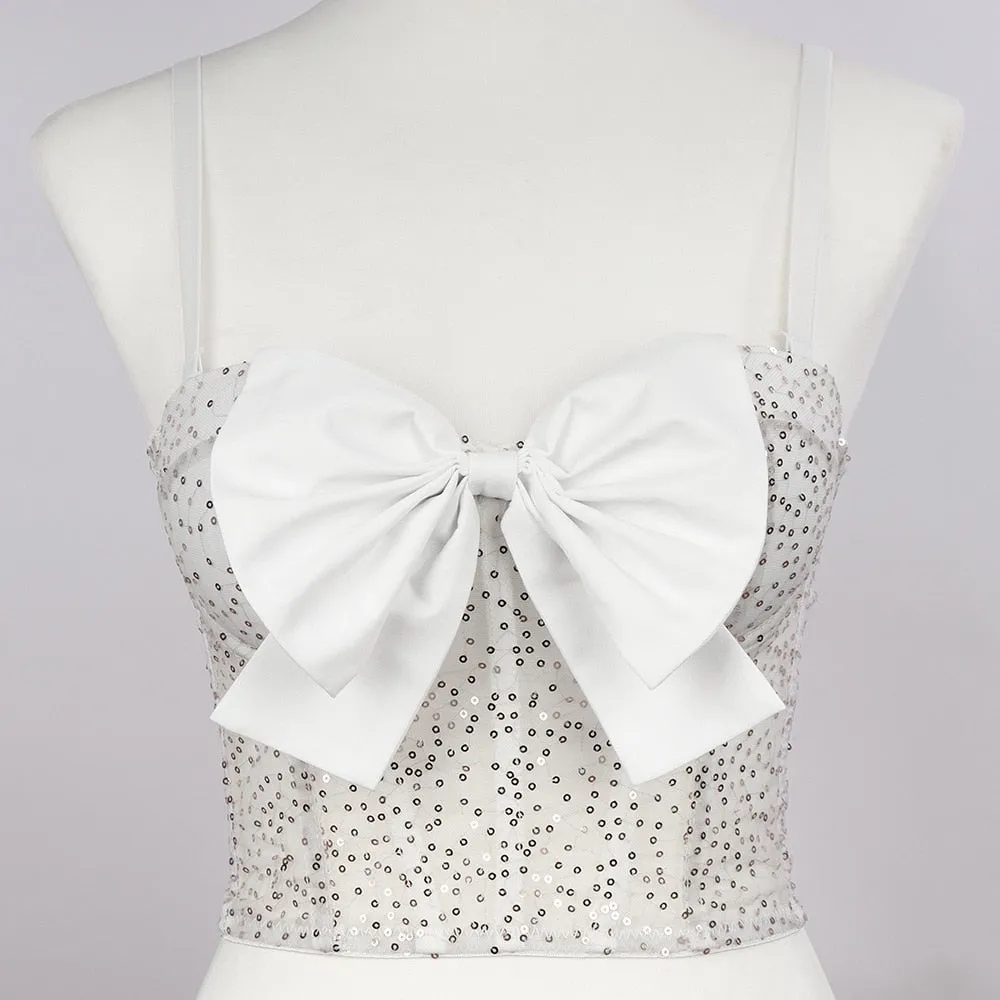 Corset Basics Tank Top Push Up Corset Crop Top 