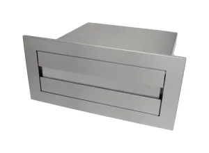 Counter Top Recessed Paper Towel Dispenser in Satin Stainless Steel