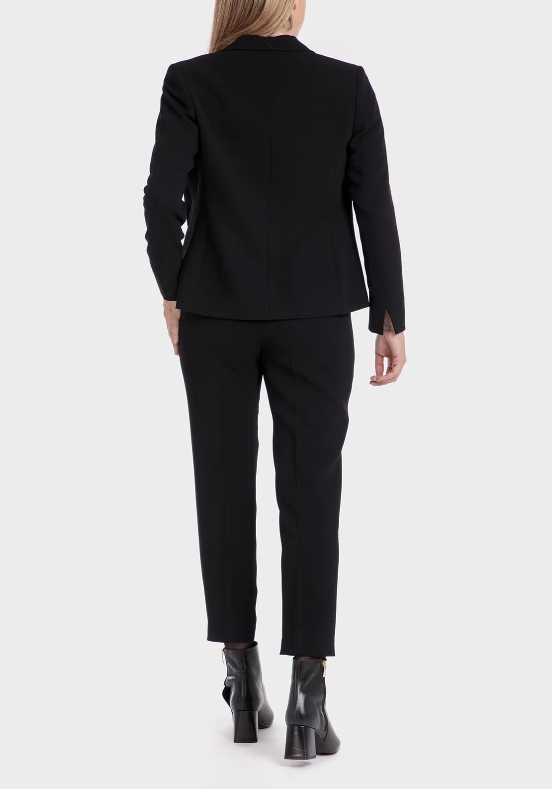 Crepe blazer - Black