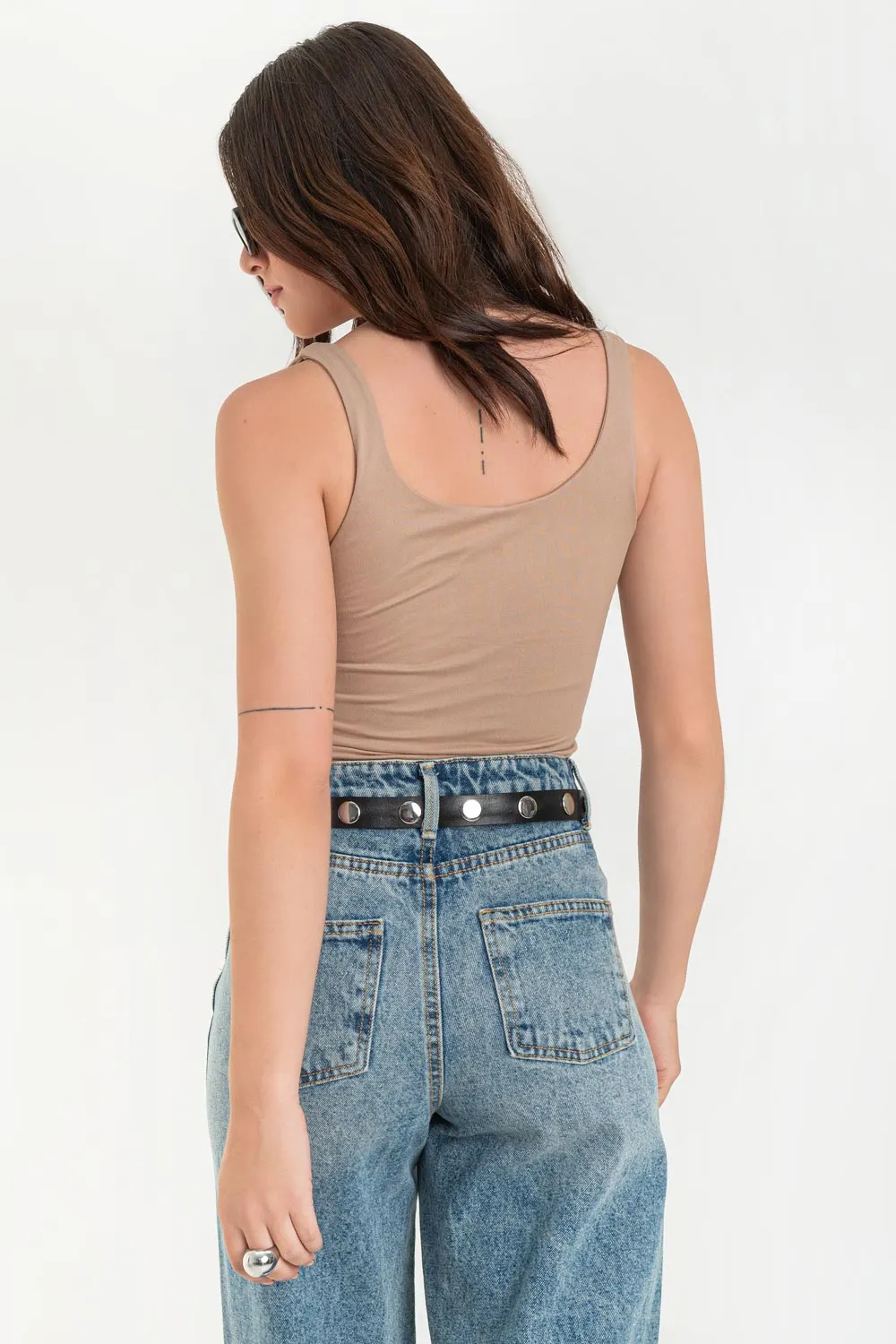 Crop top tirantes