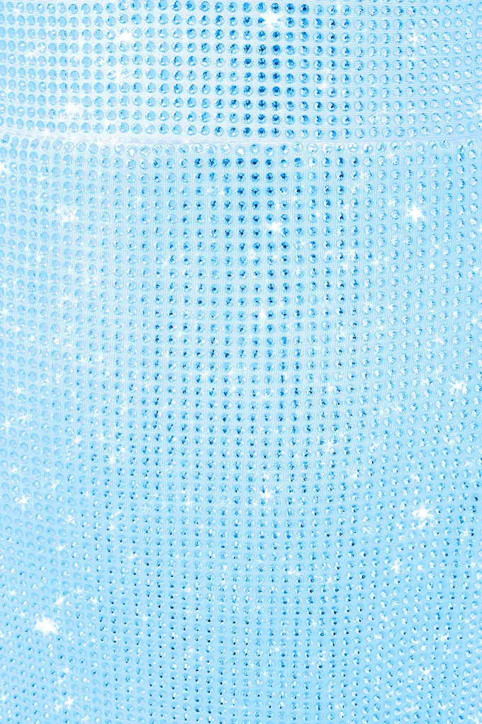 Crystal midi skirt