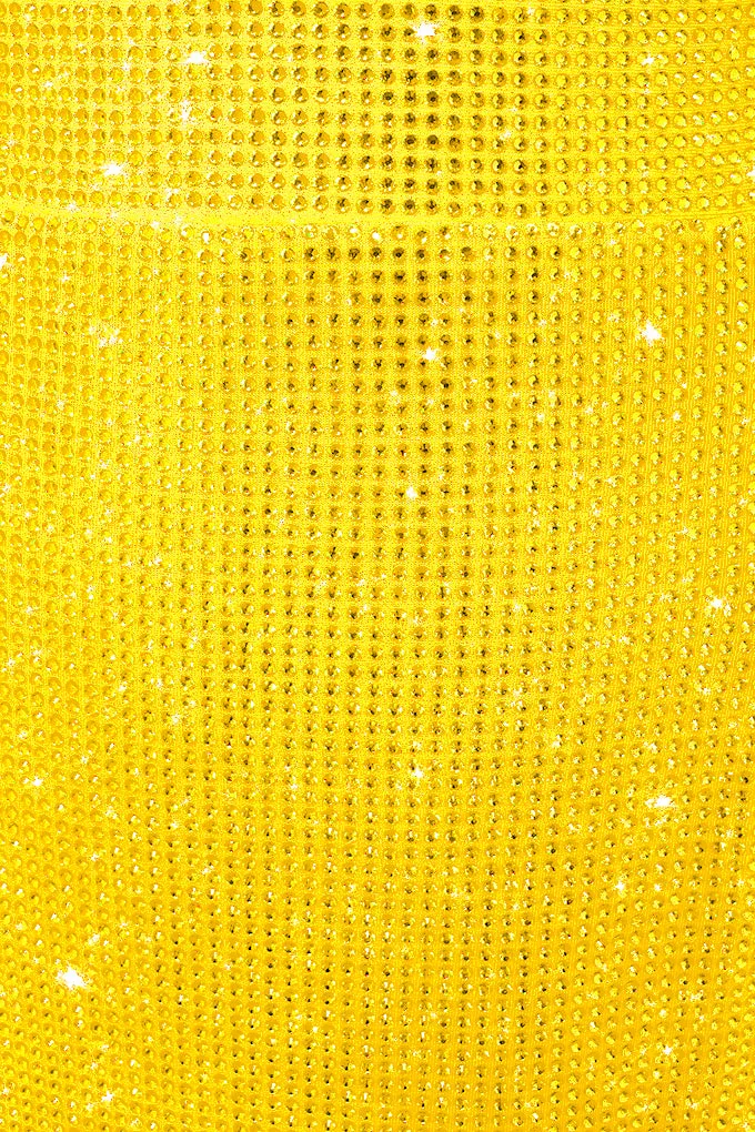 Crystal midi skirt