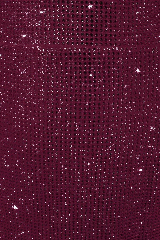 Crystal midi skirt