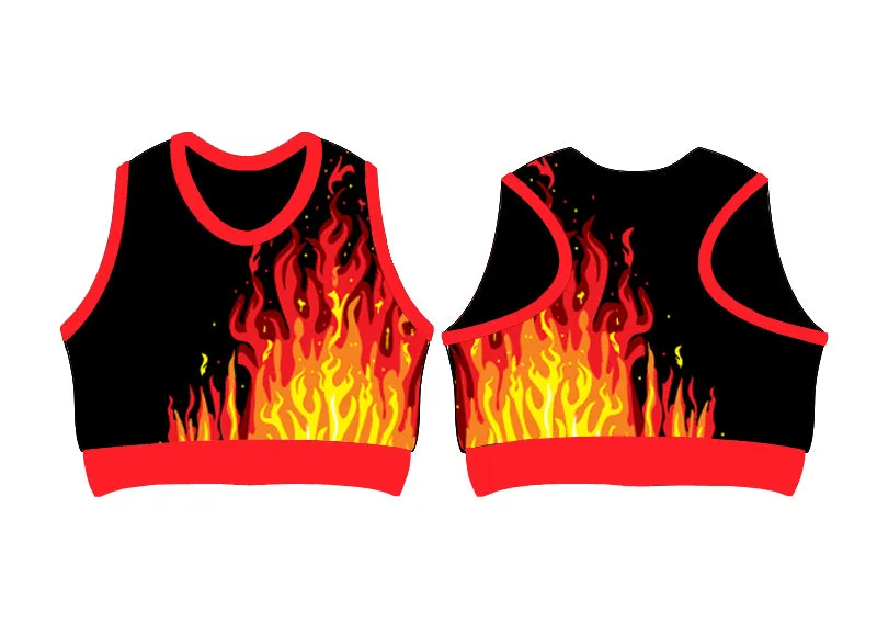 CUSTOM TEMPLATE DESIGNS - Crop Top 134