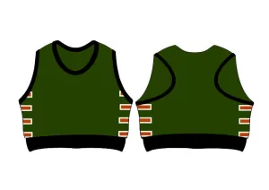 CUSTOM TEMPLATE DESIGNS - Crop Top 204