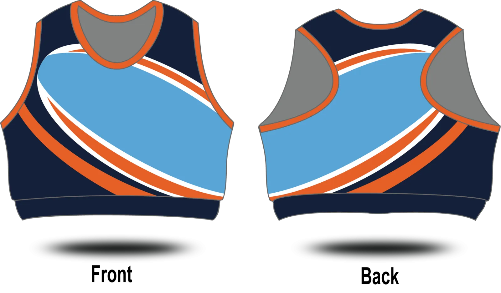 CUSTOM TEMPLATE DESIGNS - Crop Top 211
