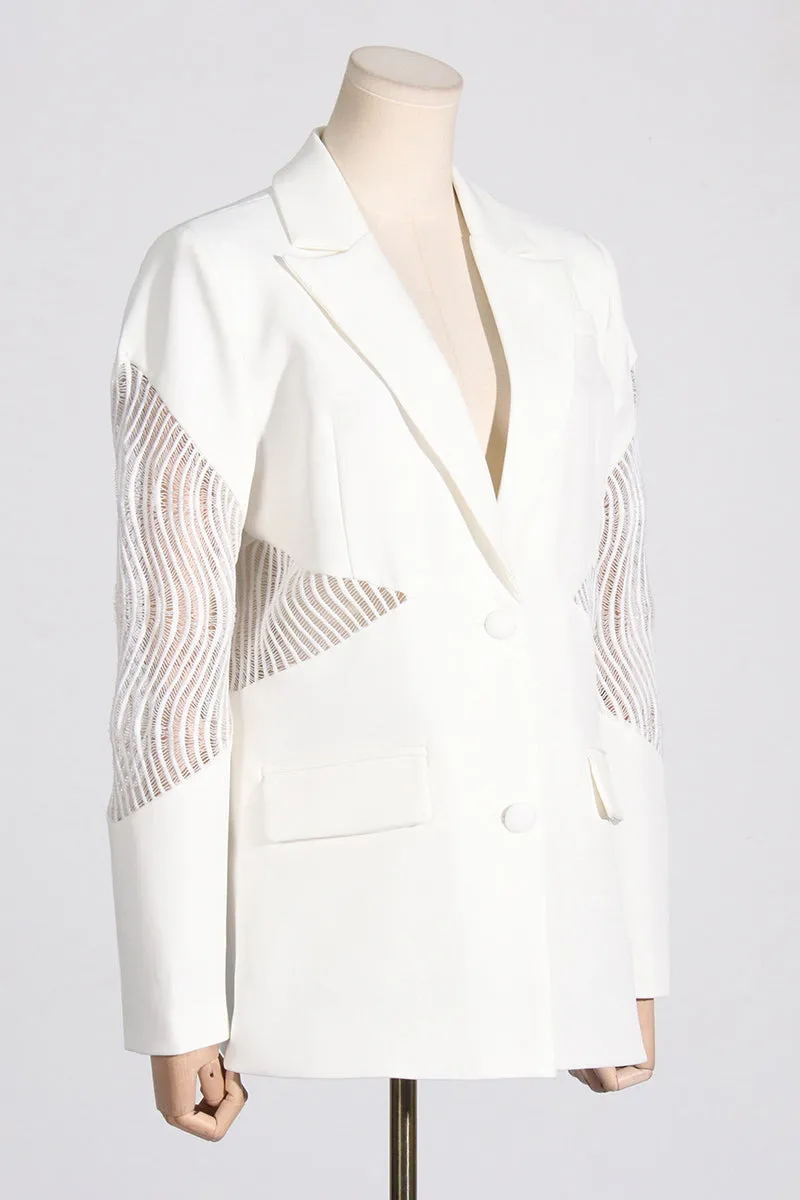 Cut Out Blazer