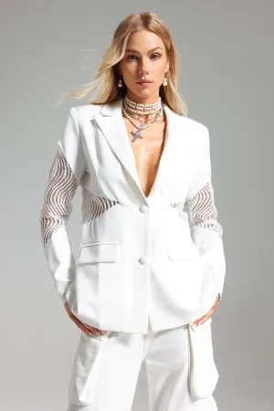 Cut Out Blazer