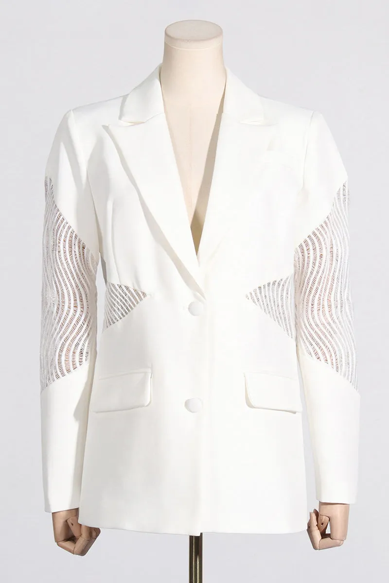Cut Out Blazer