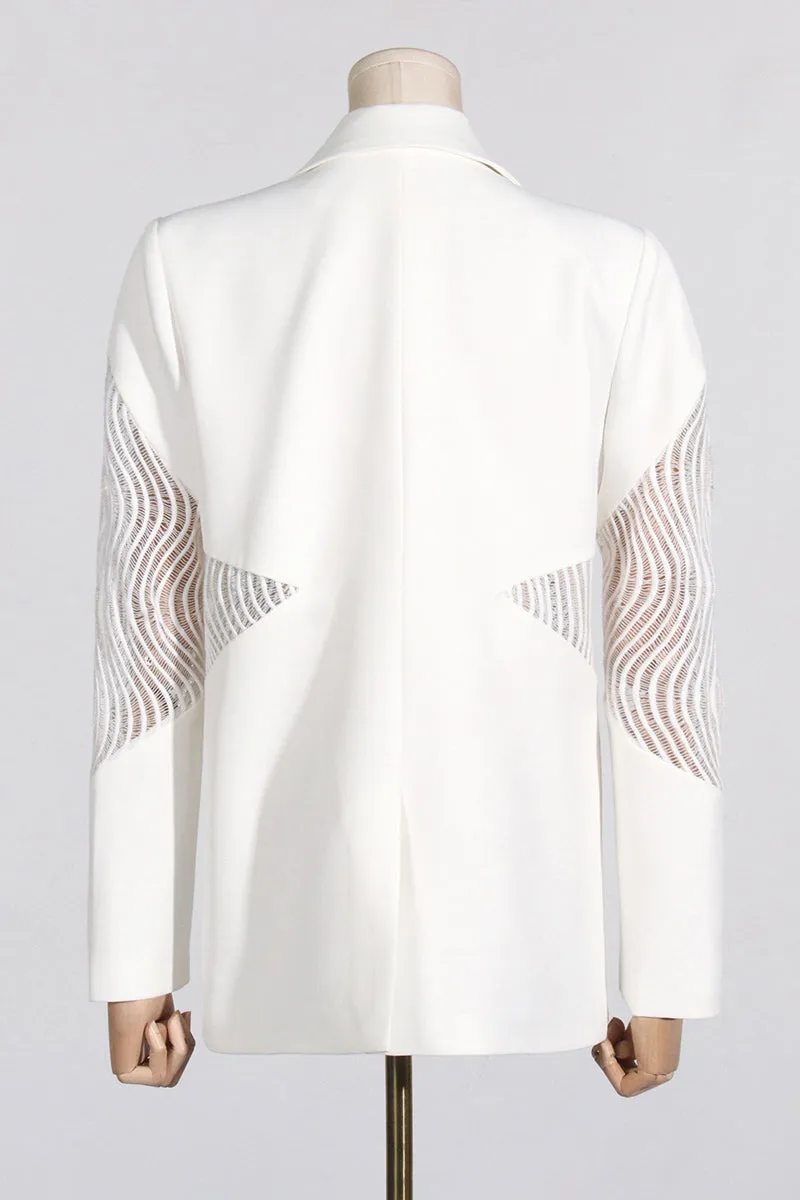 Cut Out Blazer