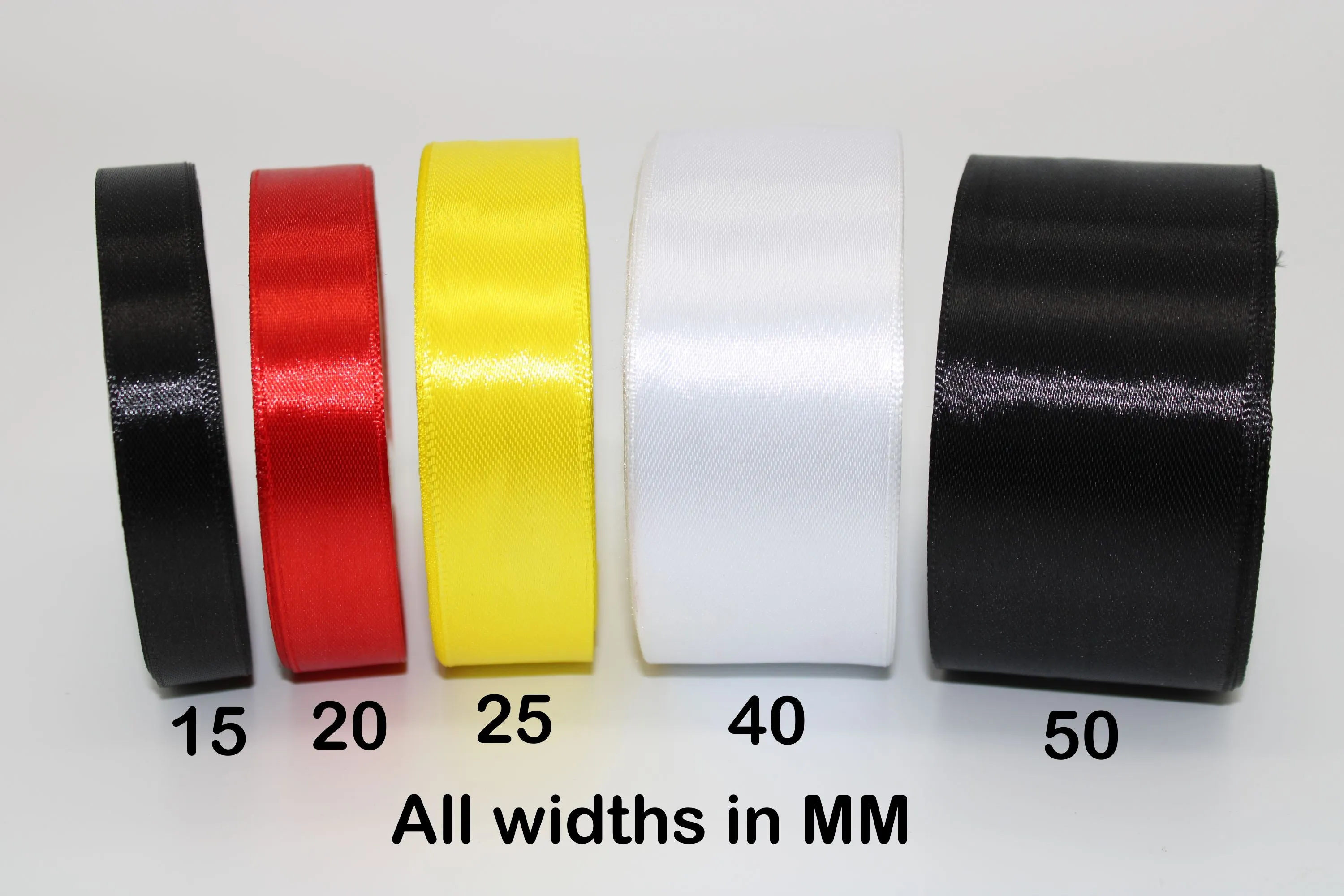 Dark Green, 33,  Single face Ribbon available in 15, 20, 25, 40, and 50 mm for Ribbon Skirts, Shirts, Crafts, Weddings and gifts (Copy)
