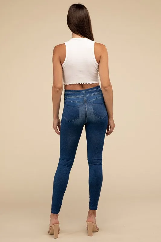 Denim Leggings S-3XL