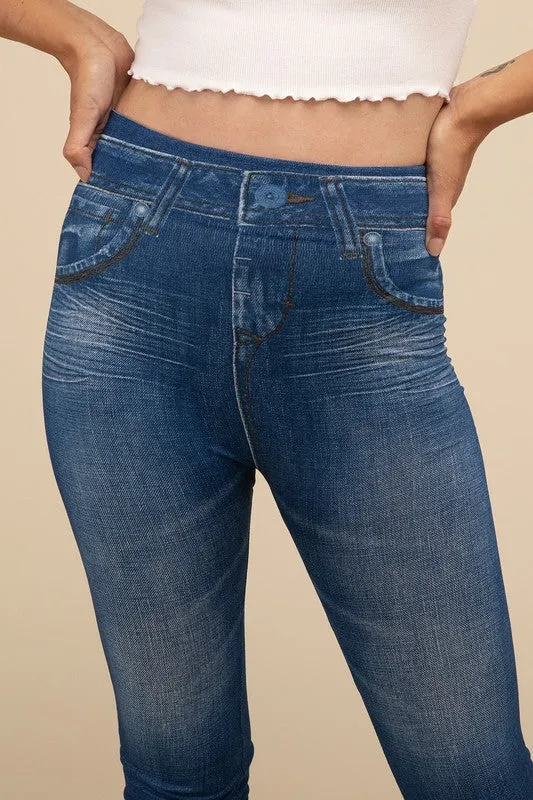 Denim Leggings S-3XL