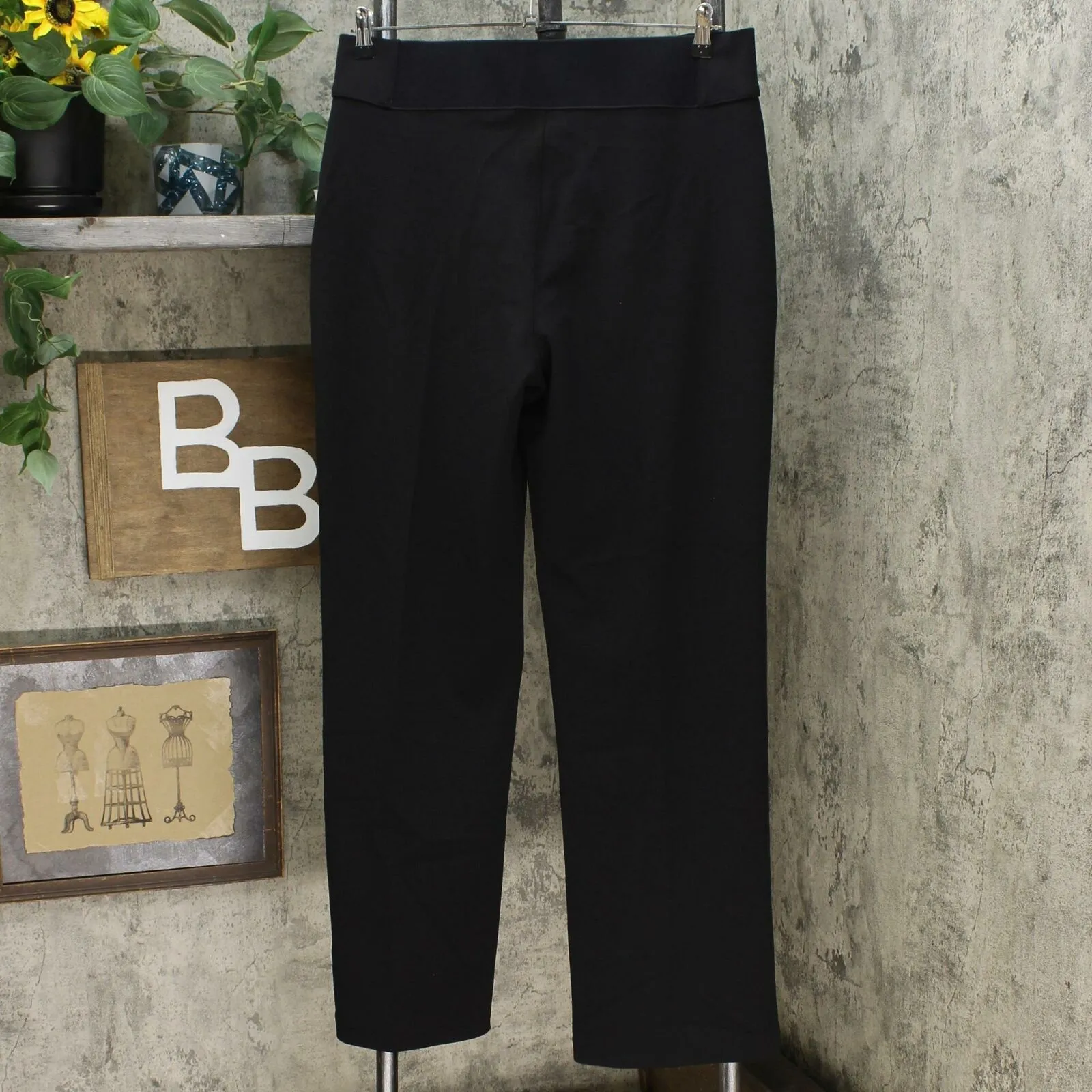 DG2 by Diane Gilman Women's Tall Wrinkle Resistant Stretch Crepe Pull On Trousers