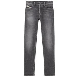 Diesel Mens D-Sark 09F84 Denim Jeans Grey