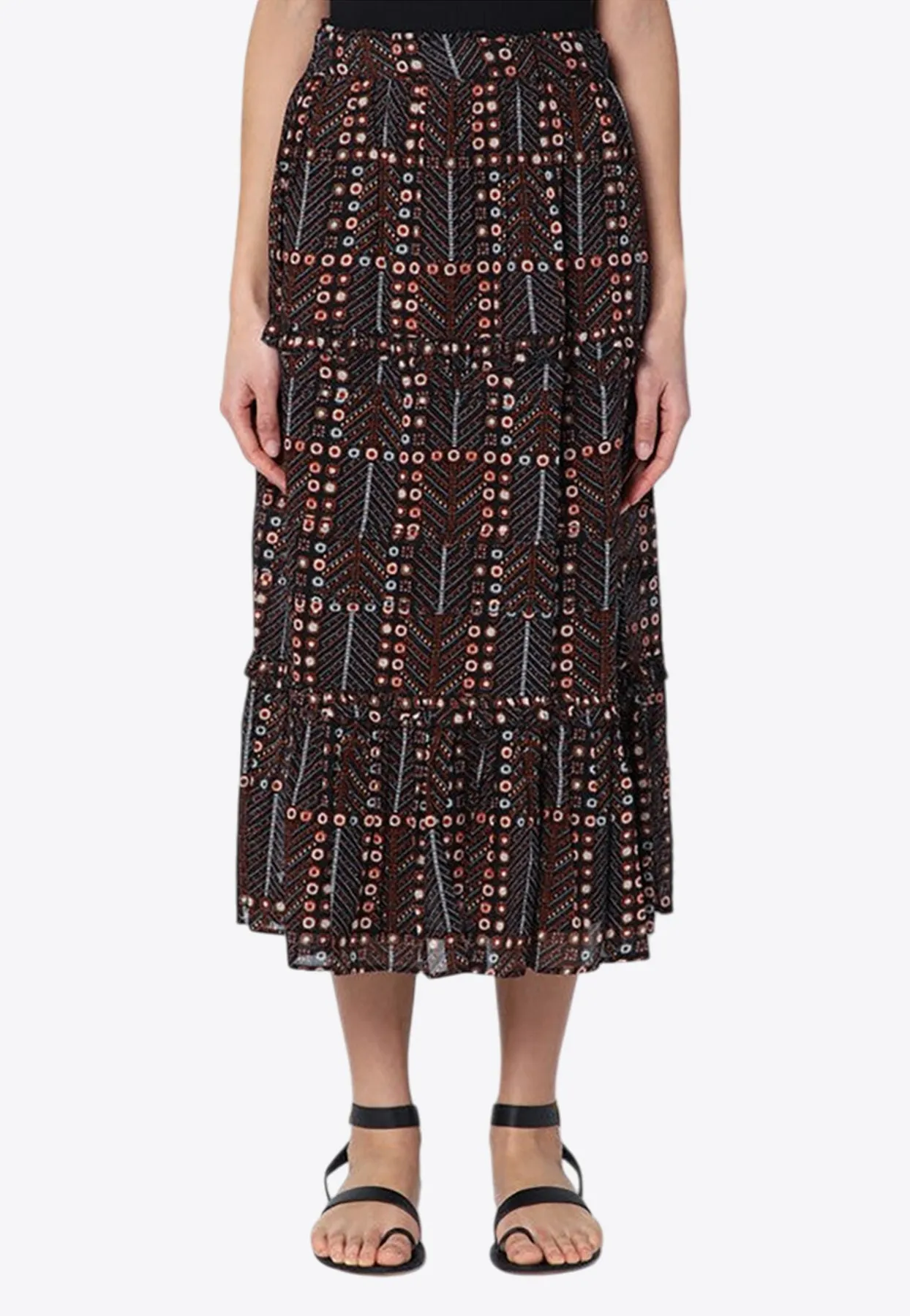 Diya Midi Skirt