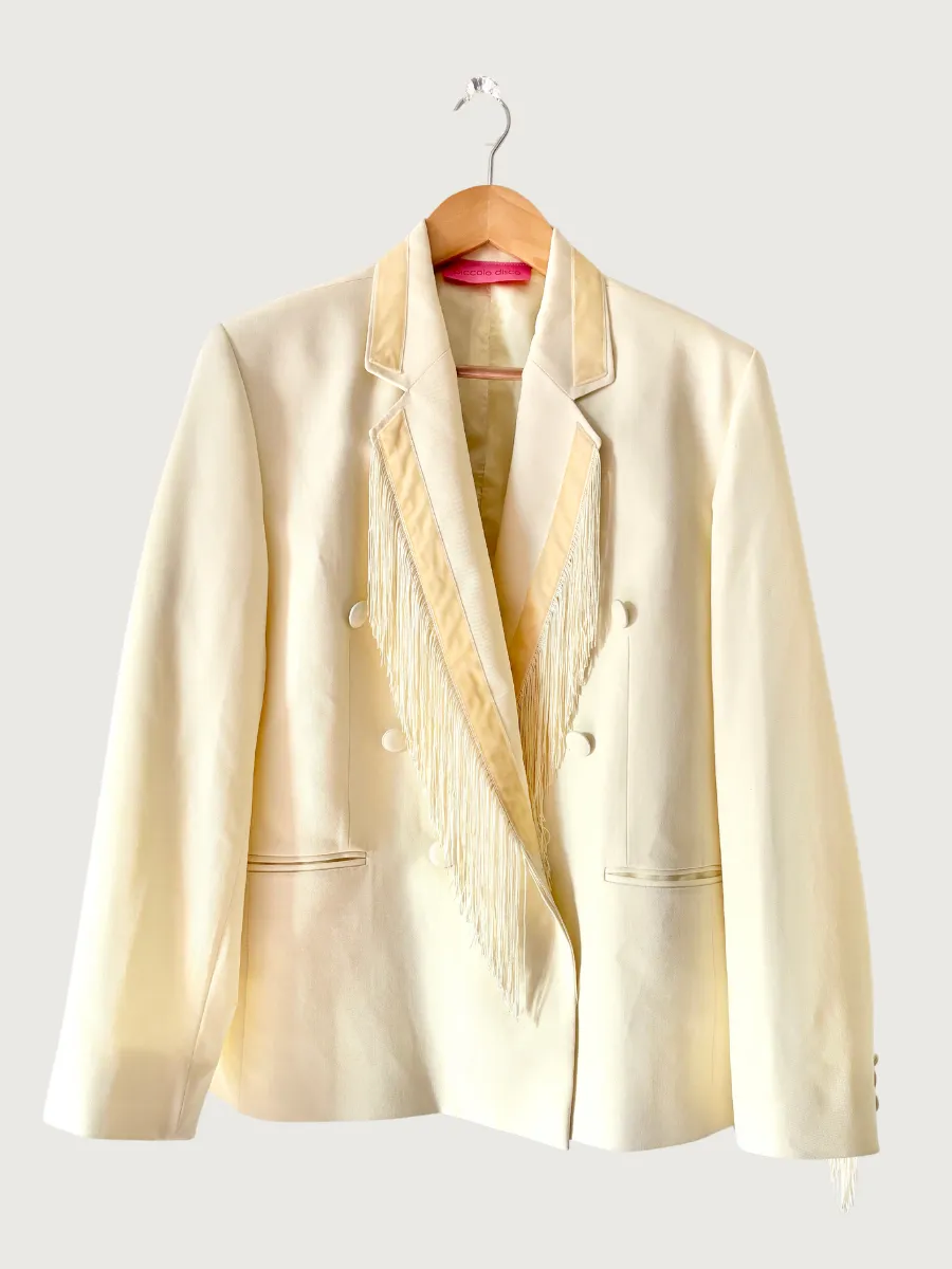 Dolly Blazer in Vanilla Shake
