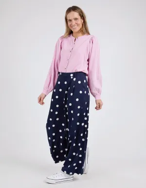 Dottie Pants - Navy Spot