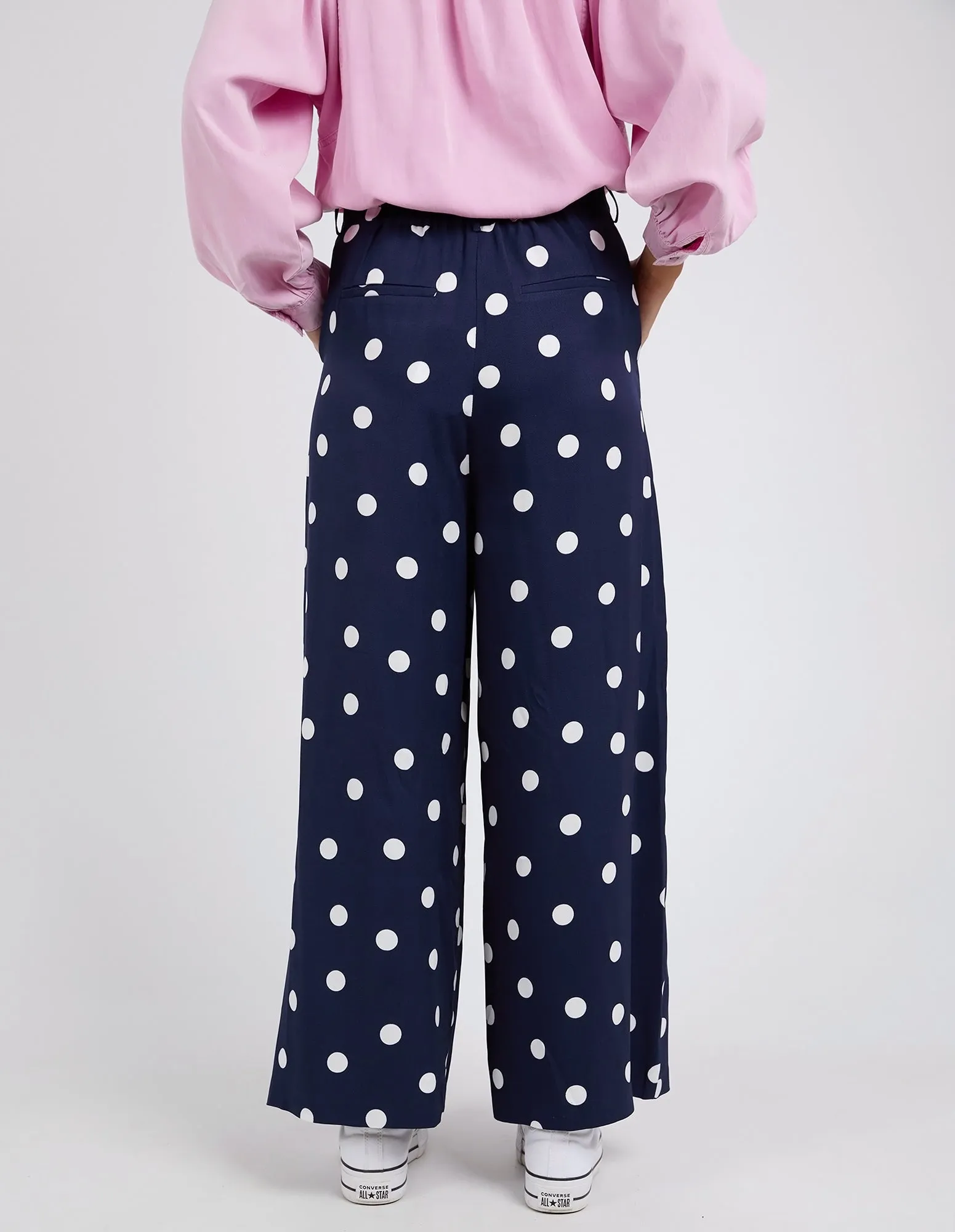 Dottie Pants - Navy Spot