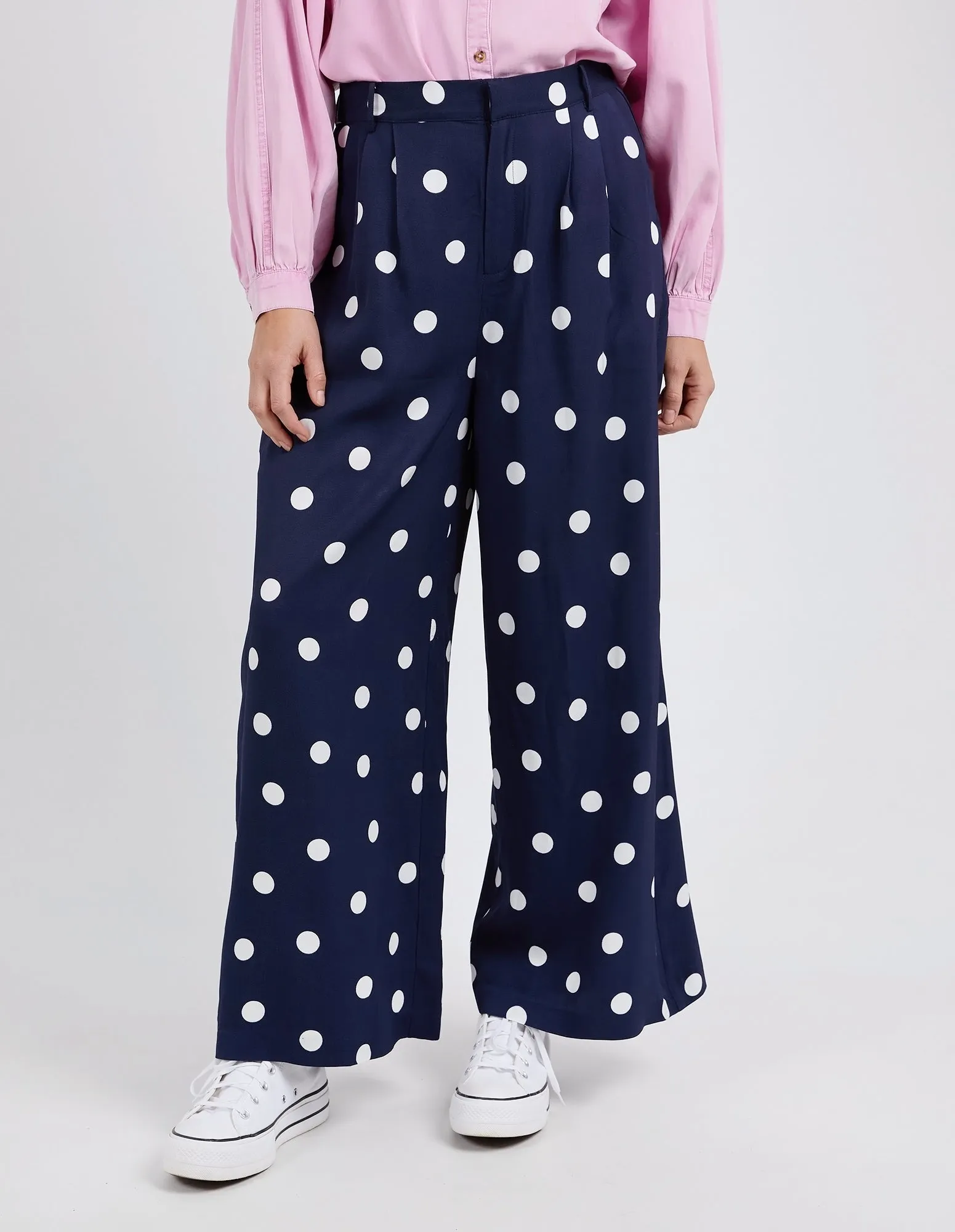 Dottie Pants - Navy Spot