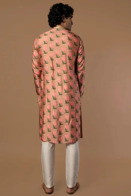 Dusty Pink Tulip Kurta