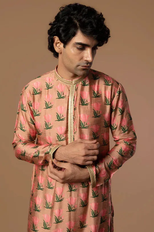 Dusty Pink Tulip Kurta