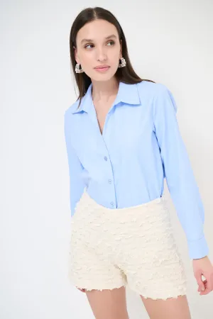 Essential fitted refined mood button-up shirt wholesale