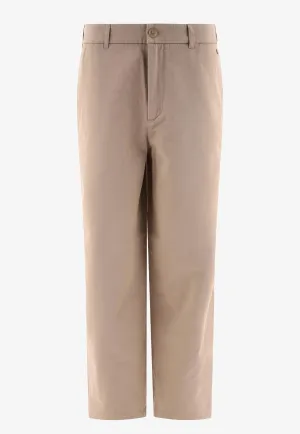 Face Patch Logo Pants