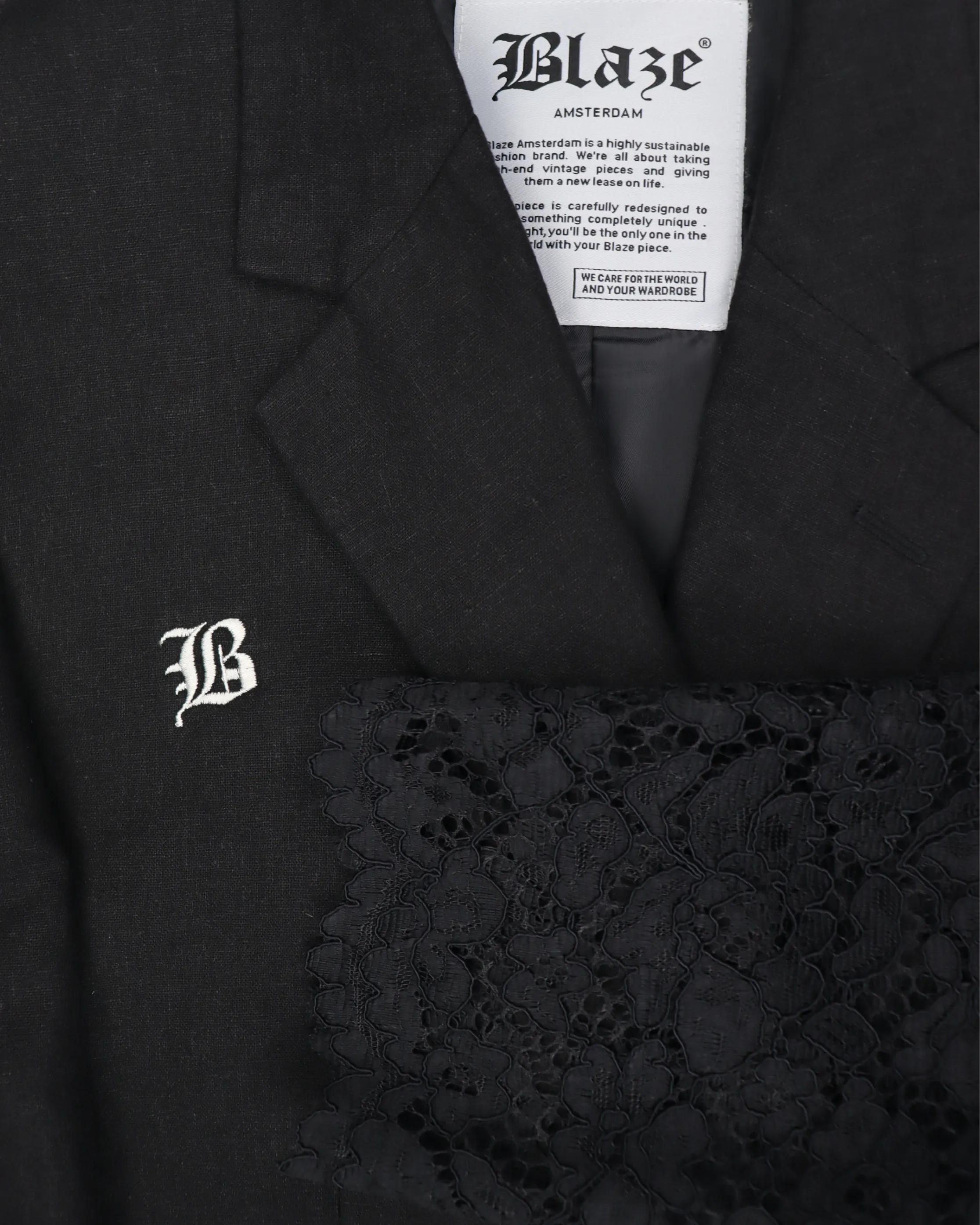 FITTED LACE BLAZE